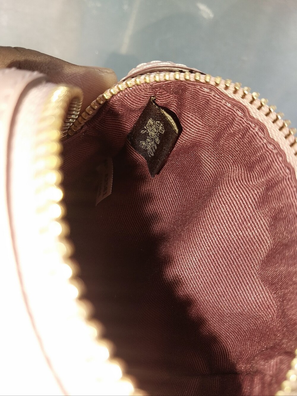 Coach Signature Mini Rowan Charm in Powder Pink - Picture 8 of 10
